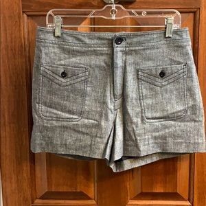 Anthropologie Linen Blend Shorts Size 8 LIKE NEW!